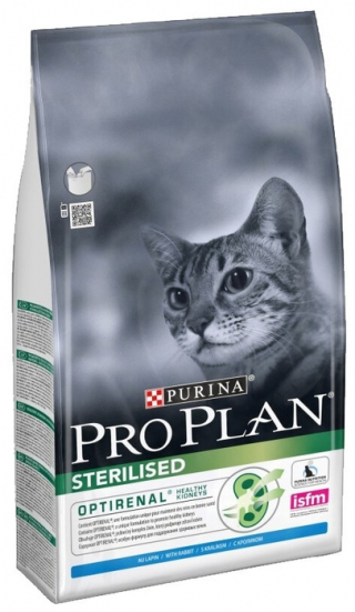 Сухой корм для стерилизованных кошек Pro Plan Sterilised, с кроликом 1.5 кг