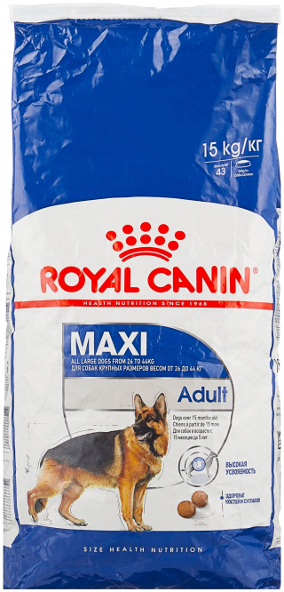 Сухой корм для собак Royal Canin при чувствительном пищеварении, для здоровья костей и суставов 15 кг (для крупных пород)