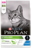 Сухой корм для стерилизованных кошек Pro Plan Sterilised, с кроликом 3 кг